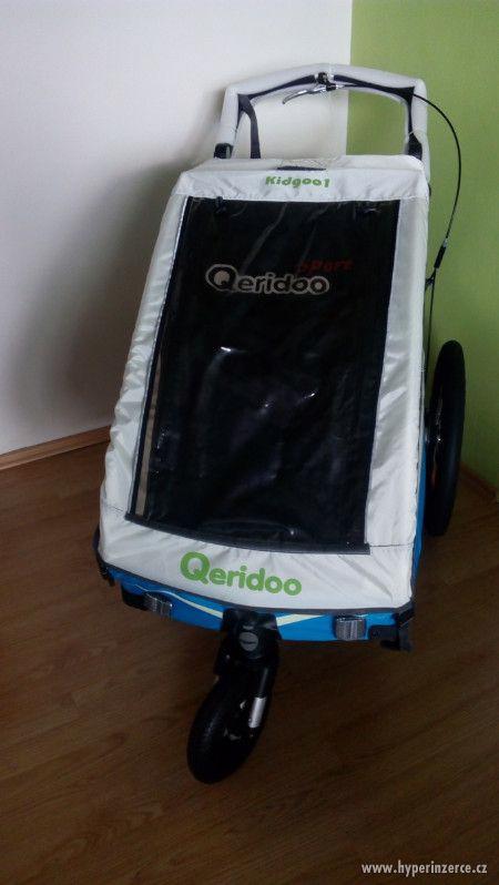 Multifunkční vozík Qeridoo KidGoo1Sport (modrý) - foto 2