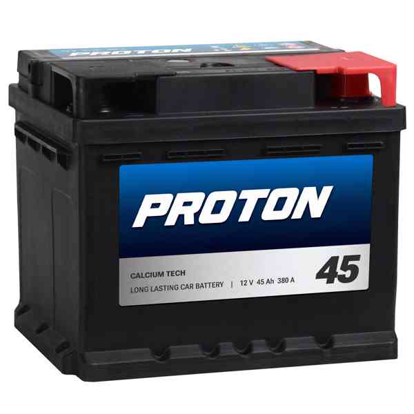 Autobaterie   PROTON 45AH  380A - foto 1