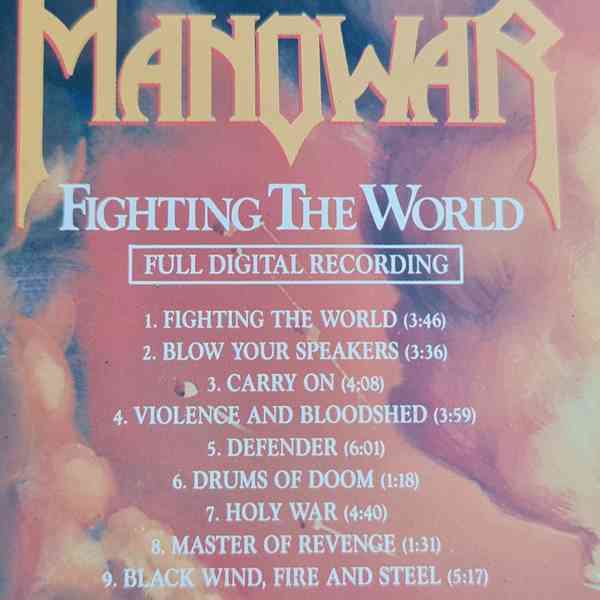 CD - MANOWAR / Fighting The World - foto 2