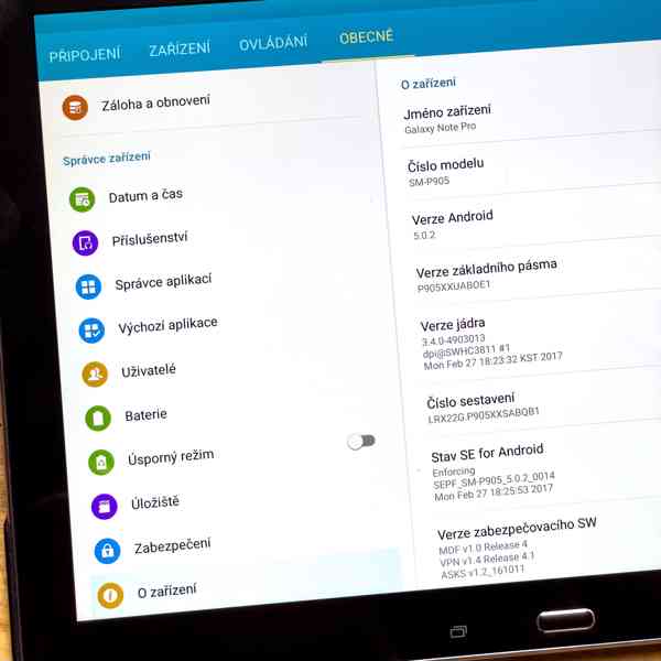 Tablet Samsung Galaxy Note Pro 12.2 LTE (3G 32GB)  - foto 4