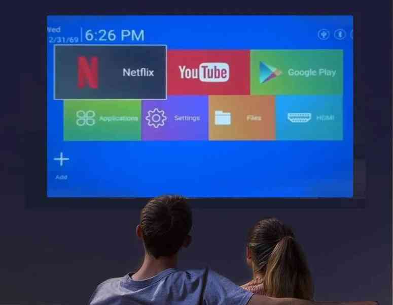 Projektor - nový Magcubic HY320 mini - Netflix Youtube WIFI - foto 2