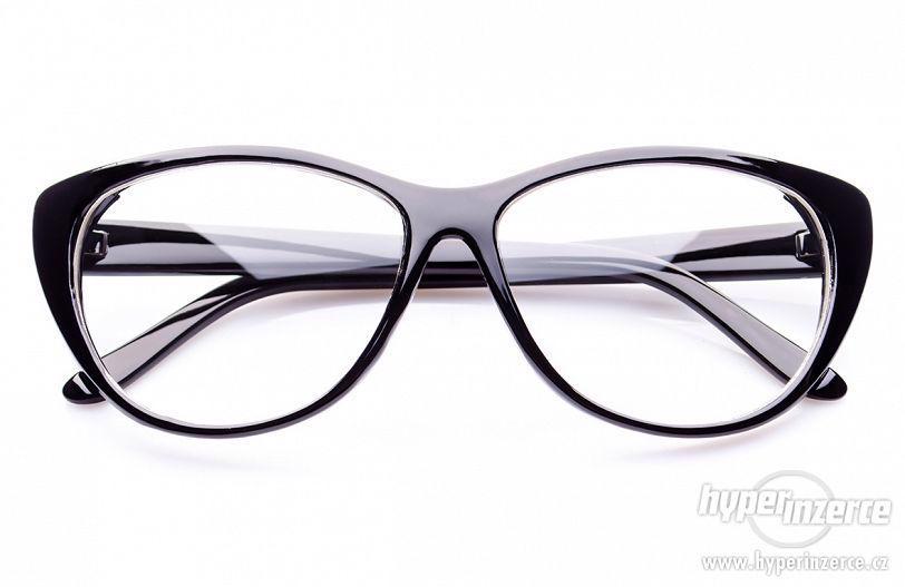 Nedioptrické dámské pánské čiré brýle - foto 1