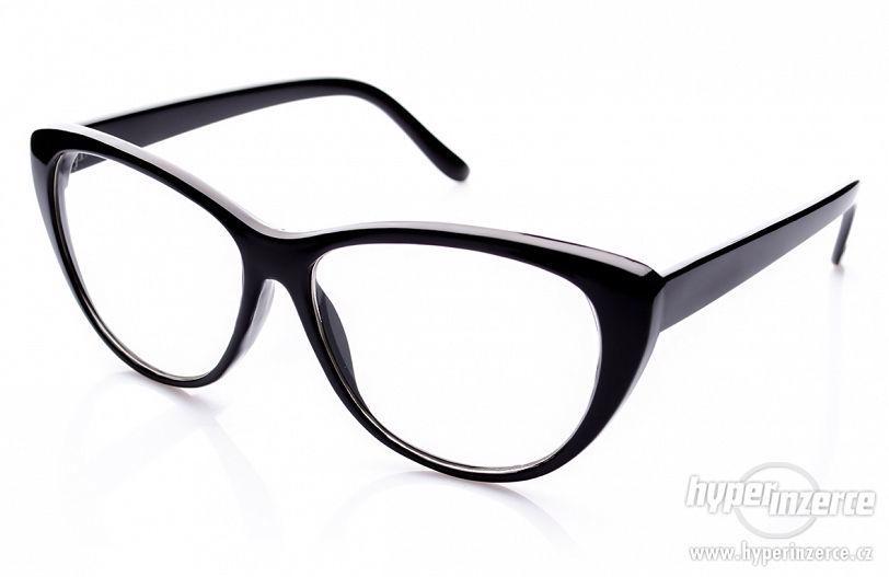 Nedioptrické dámské pánské čiré brýle - foto 2