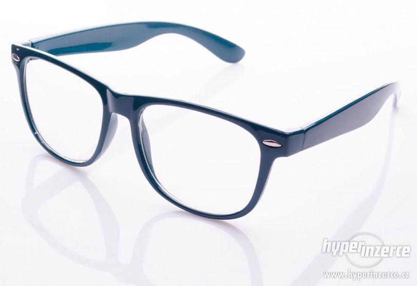 Nedioptrické dámské pánské čiré brýle - foto 4