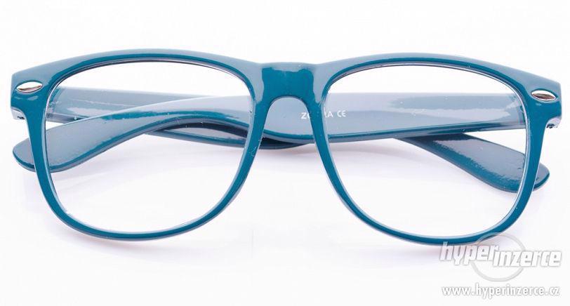 Nedioptrické dámské pánské čiré brýle - foto 5