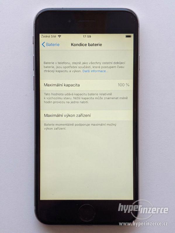 iPhone 6 32GB space gray, baterie 100% záruka 6 měsícu - foto 4