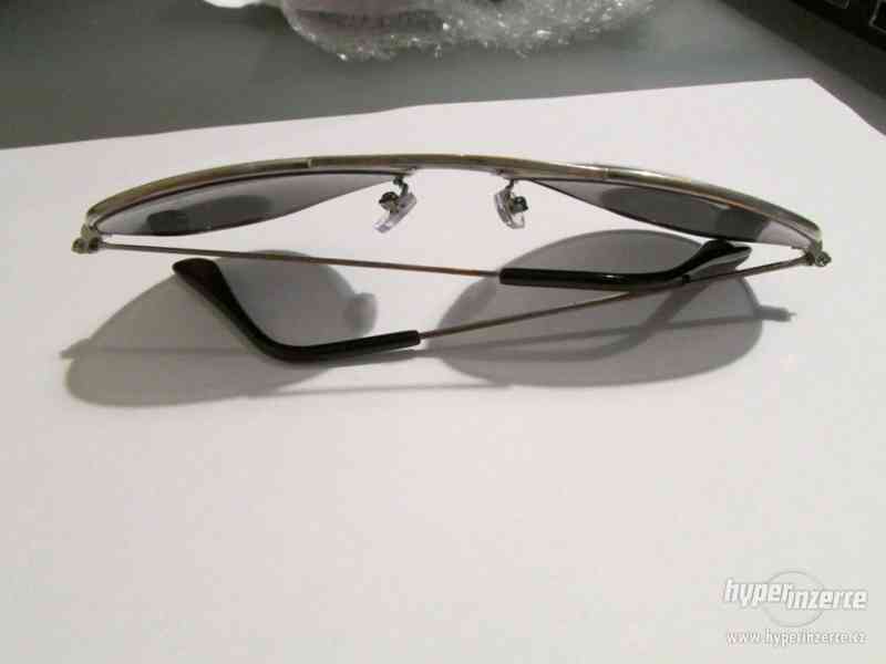 Brýle sluneční stříbrné č.3 pilotky - foto 3