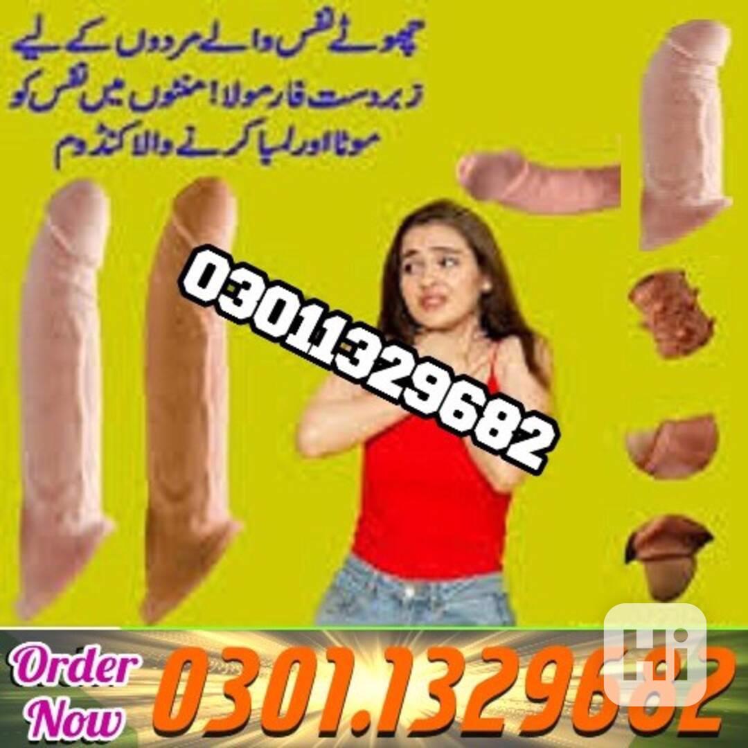 8 Inches Silicone Condom In Pakistan {0301.1329682 =>> Conta - foto 1