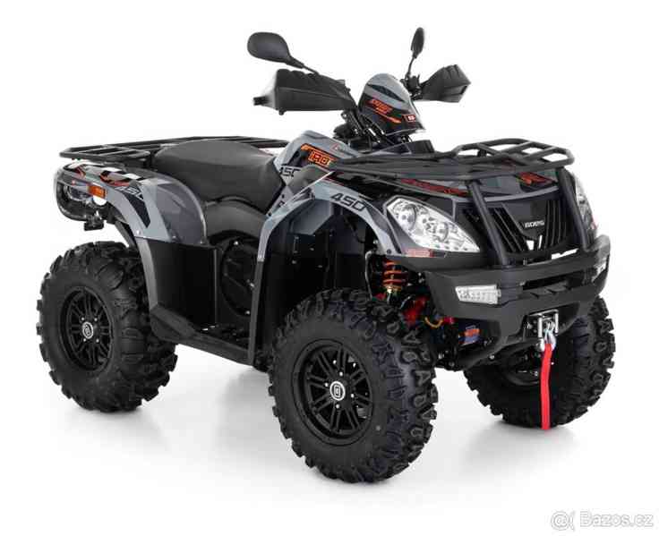ATV ČTYŘKOLKA Goes Iron 450i + vozík - foto 10