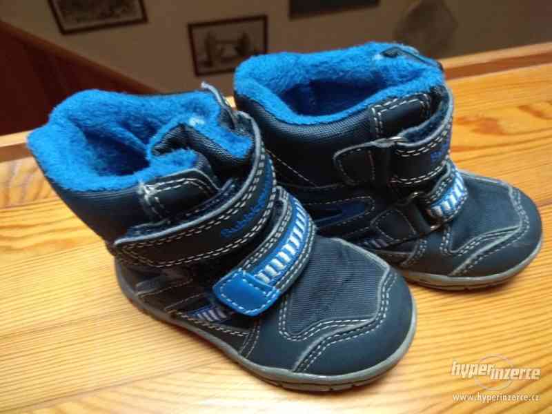 Dětské zimní boty vel 21 - foto 2