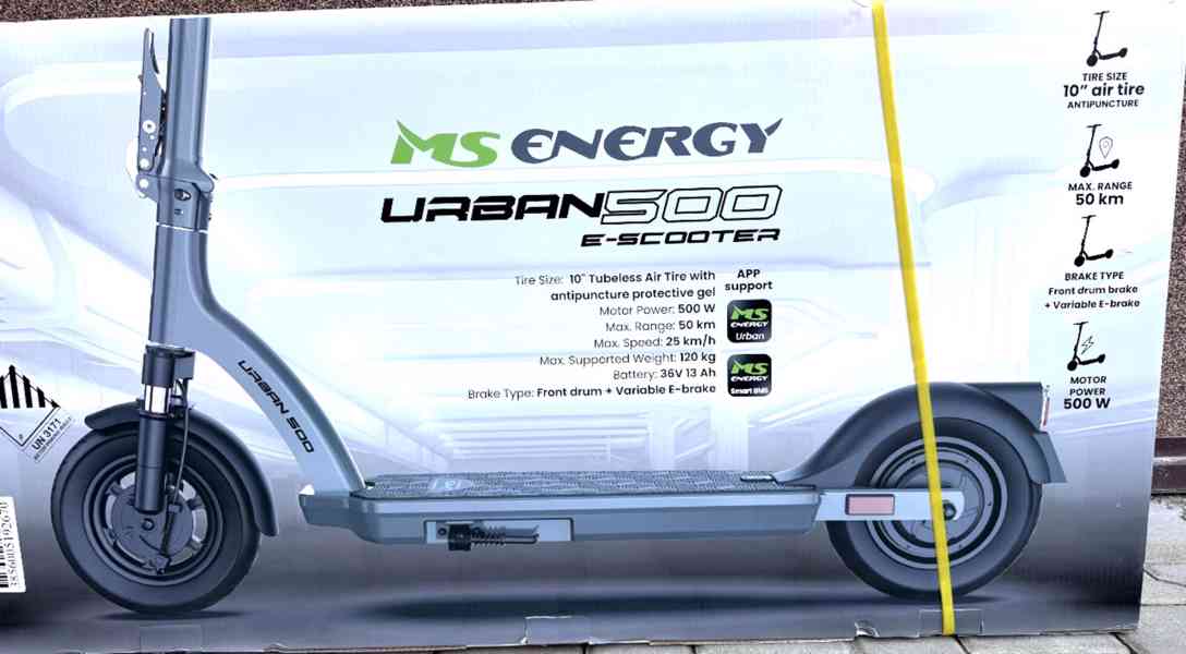 MS ENERGY Urban 500 Titanium - foto 2