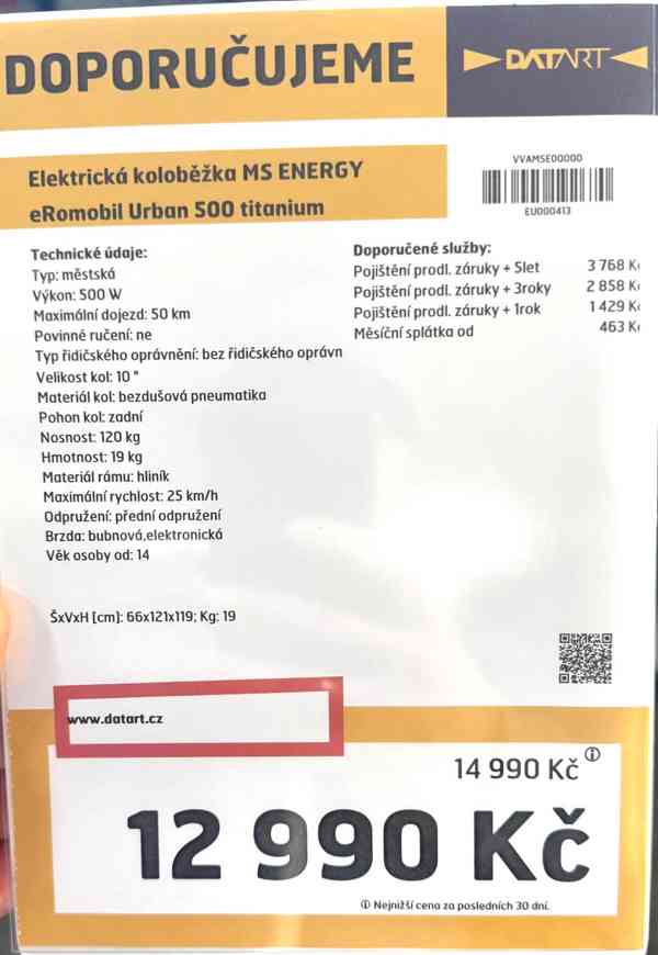 MS ENERGY Urban 500 Titanium - foto 3