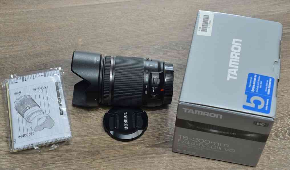 pro Canon - Tamron AF 18-200mm F/3.5-6.3  Di-II - foto 3