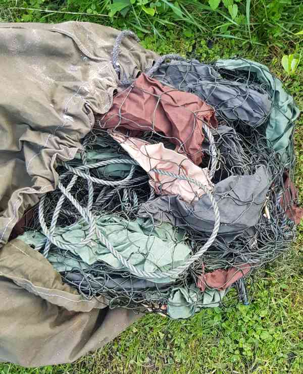 Maskovací síť AČR  - foto 2