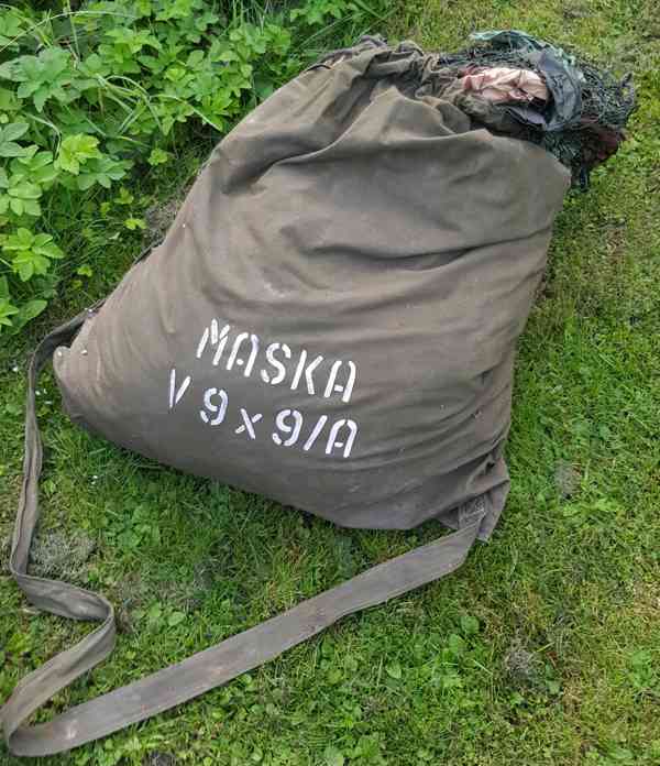 Maskovací síť AČR  - foto 1