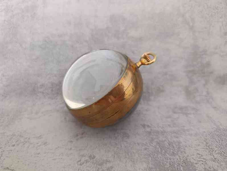 Starožitné švýcar.hodinky DOXA ve skleněné kouli - foto 6