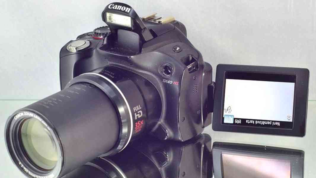 Canon PowerShot SX40 HS **12,1 MPix**FULL HDV - foto 5