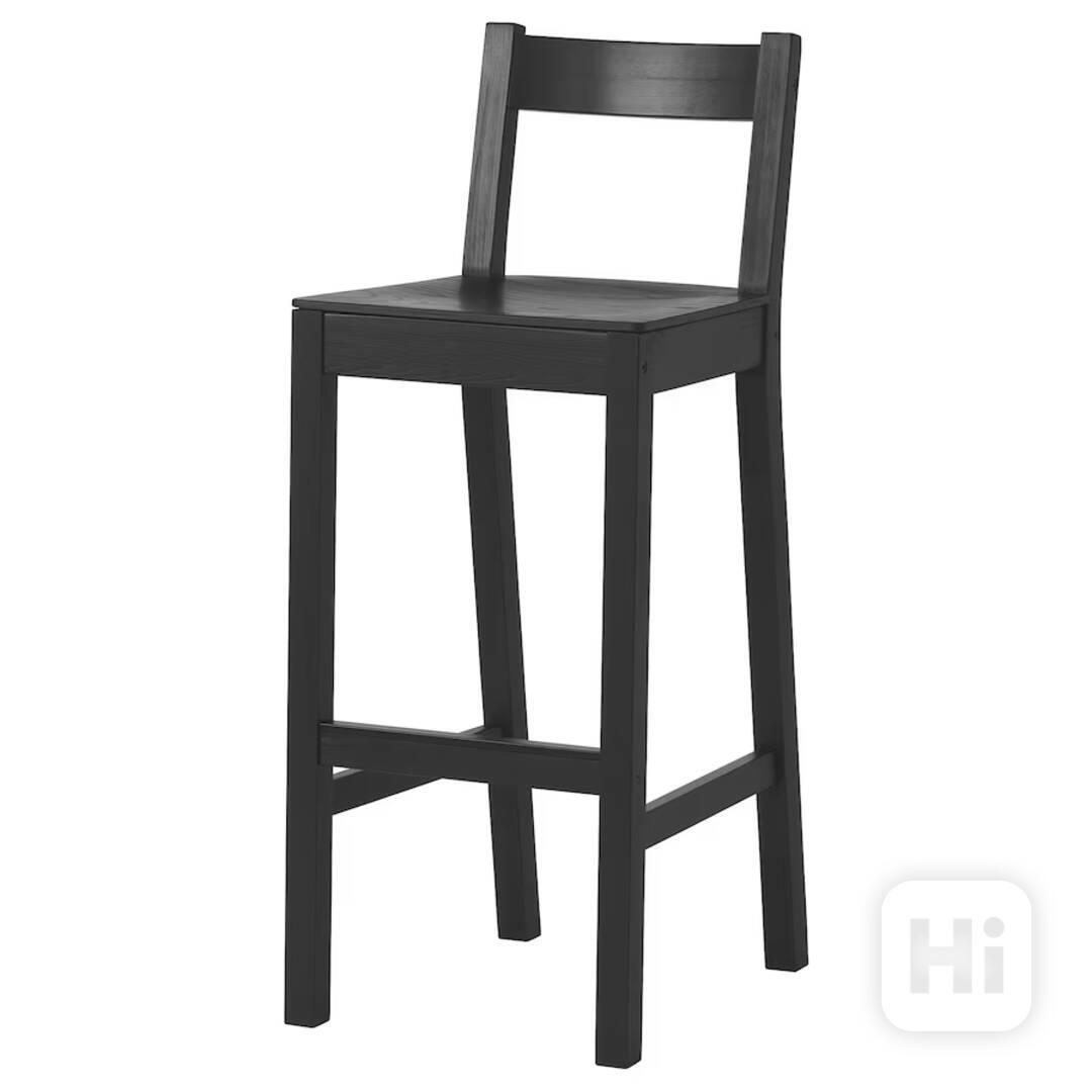 Barová židle IKEA s podsedákem  - foto 1