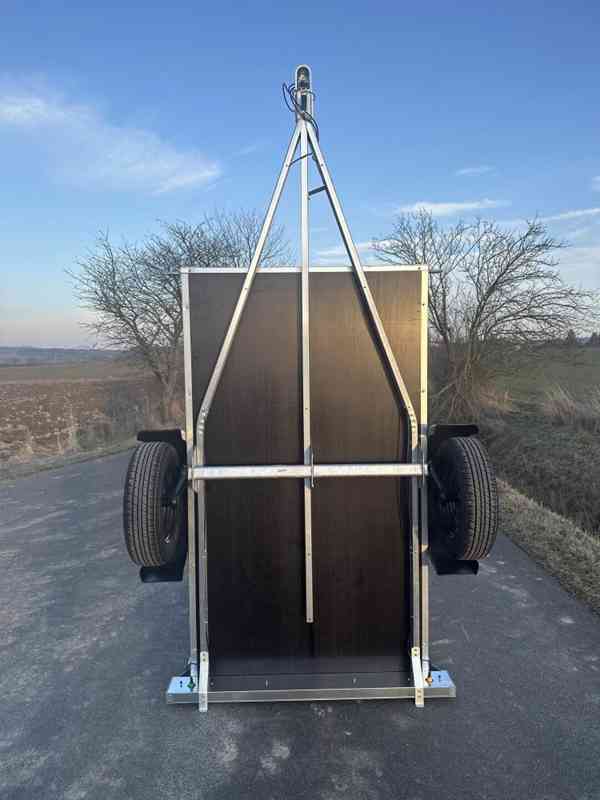 Přívěsný vozík NEPTUN Praktik - 202x114 cm + plachta V-80 - foto 9