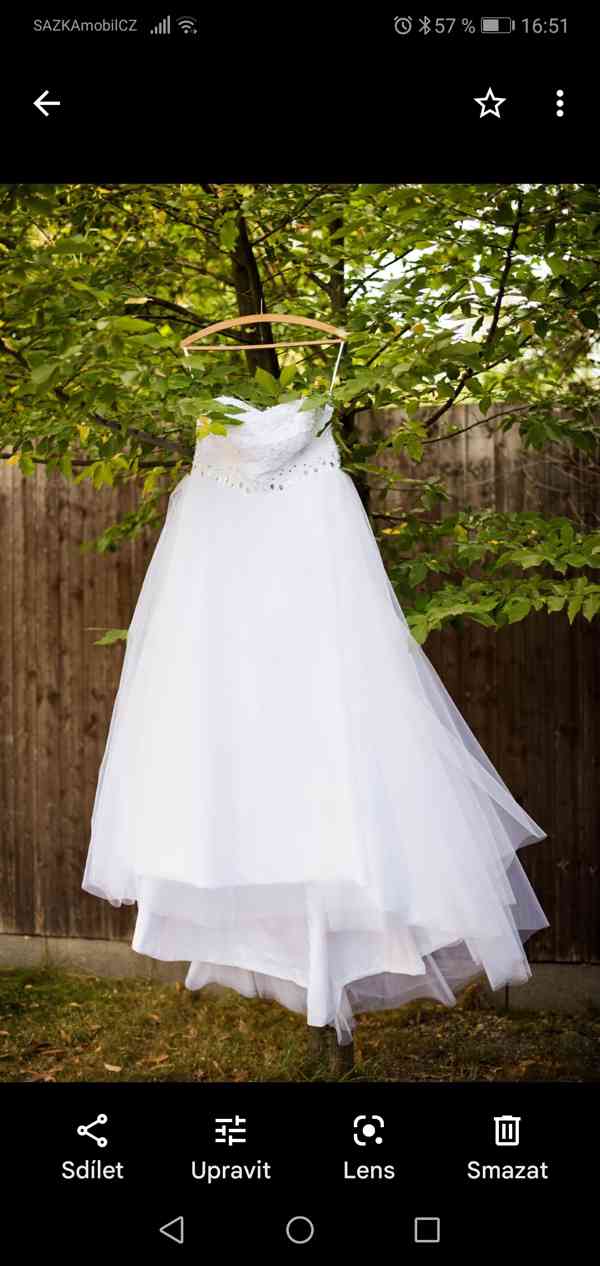 Krásné svatební šaty  - foto 5