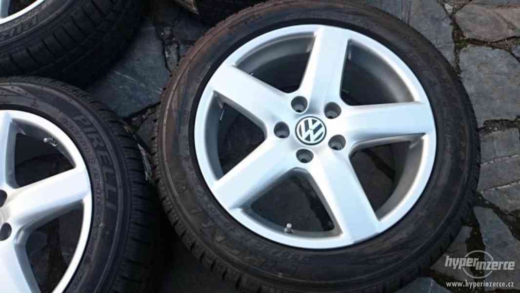 prodám originál al.kola 19 5x130 na VW TOUAREG + PNEU