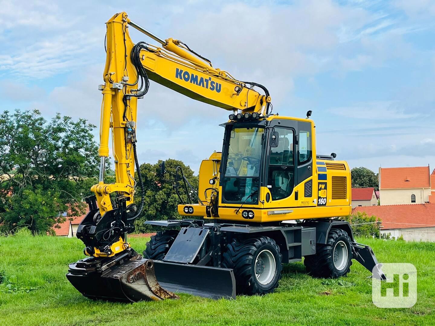 Kolové rypadlo Komatsu PW160-10 (Možnost leasingu) - foto 1