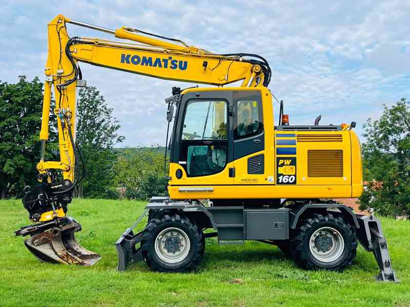 Kolové rypadlo Komatsu PW160-10 (Možnost leasingu) - foto 2