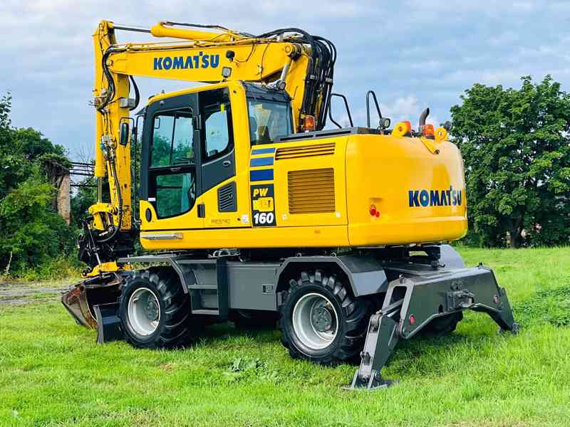 Kolové rypadlo Komatsu PW160-10 (Možnost leasingu) - foto 3