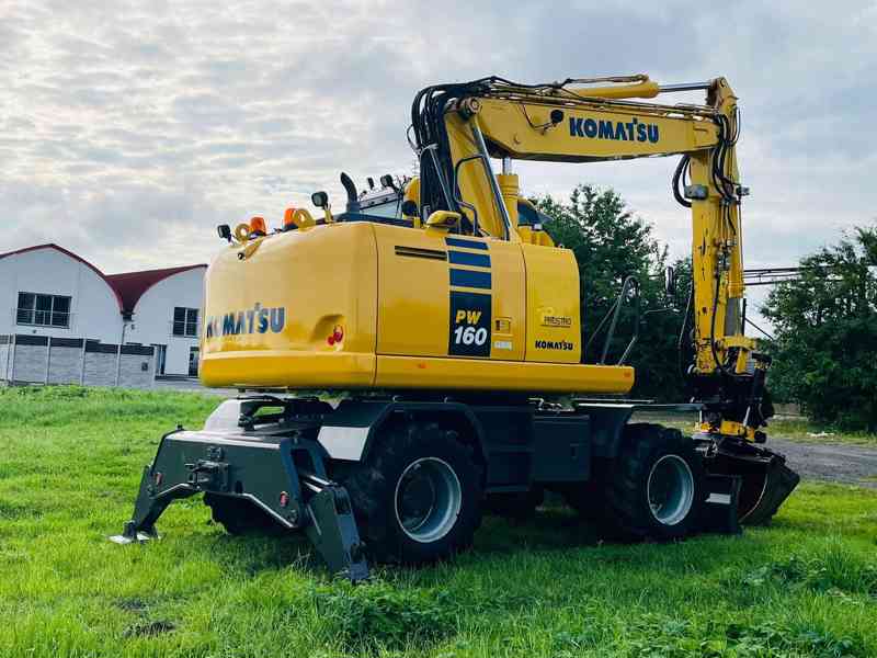 Kolové rypadlo Komatsu PW160-10 (Možnost leasingu) - foto 4