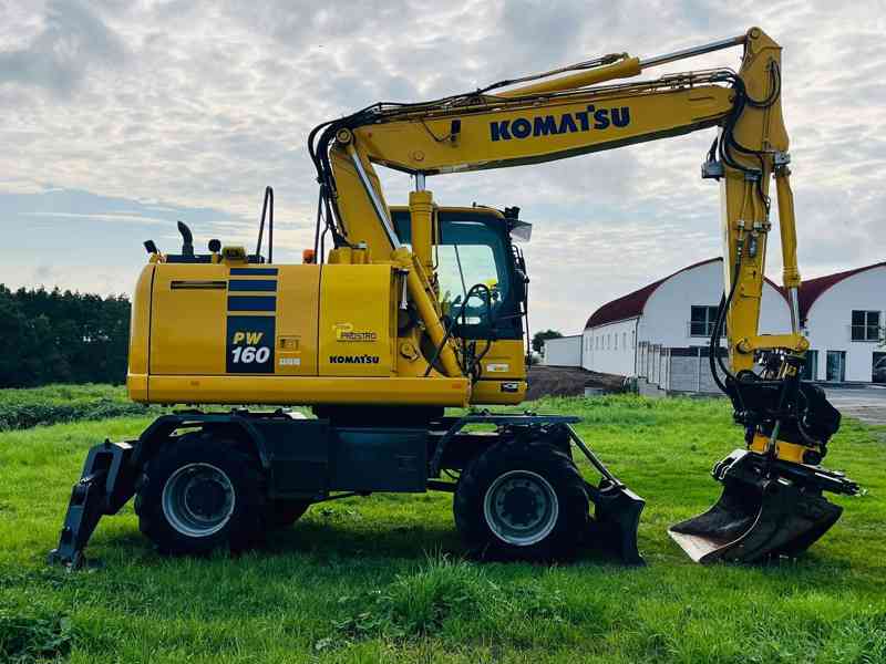 Kolové rypadlo Komatsu PW160-10 (Možnost leasingu) - foto 5