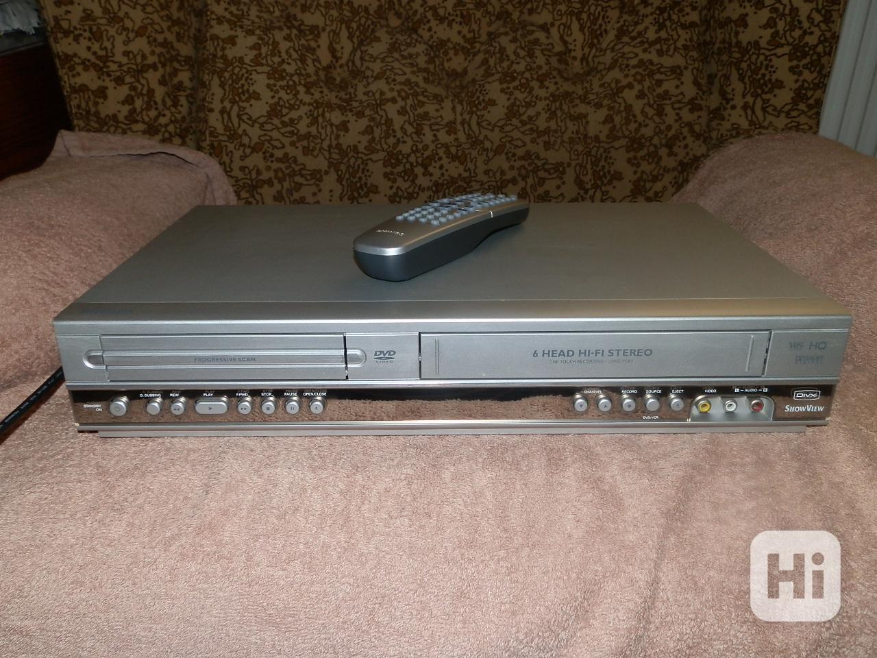 Combinace VHS rekordéru a Dvd Přehrávače Philips DVDP 3100  - foto 1