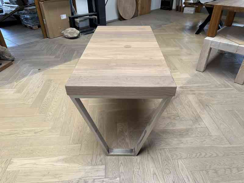 Dubový stůl speciál 1600x750 mm - foto 3