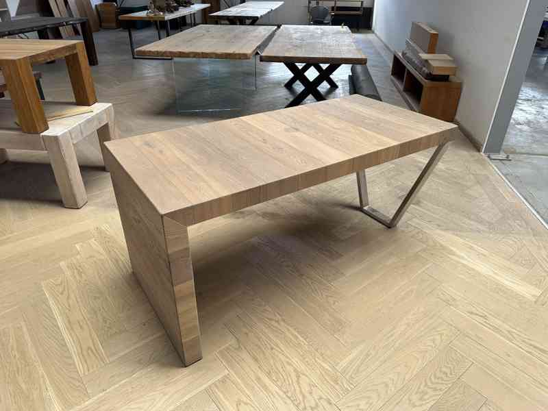 Dubový stůl speciál 1600x750 mm - foto 2