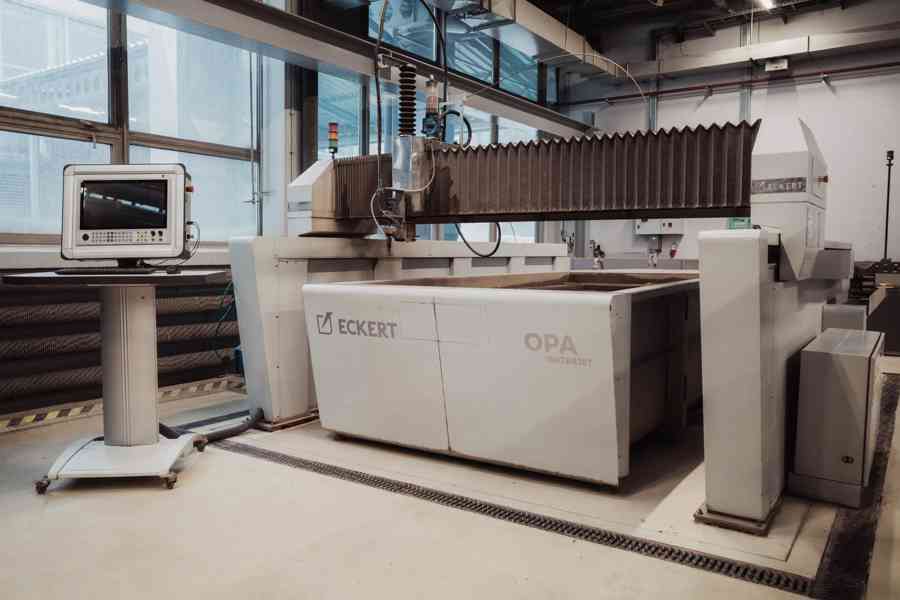  CNC vodní paprsek ECKERT Opal WaterJet - foto 2