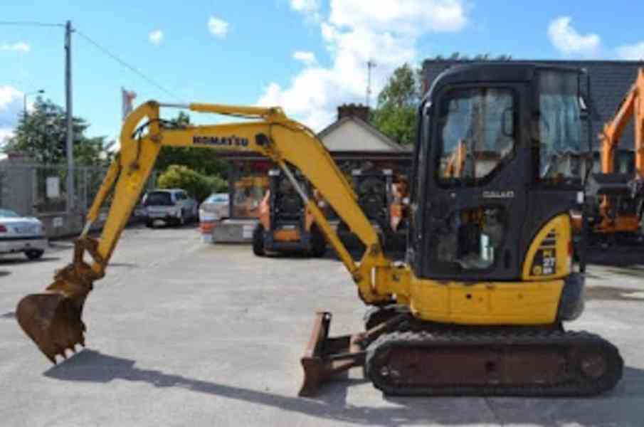 Minirypadlo Komatsu PC27MR-2 - foto 3