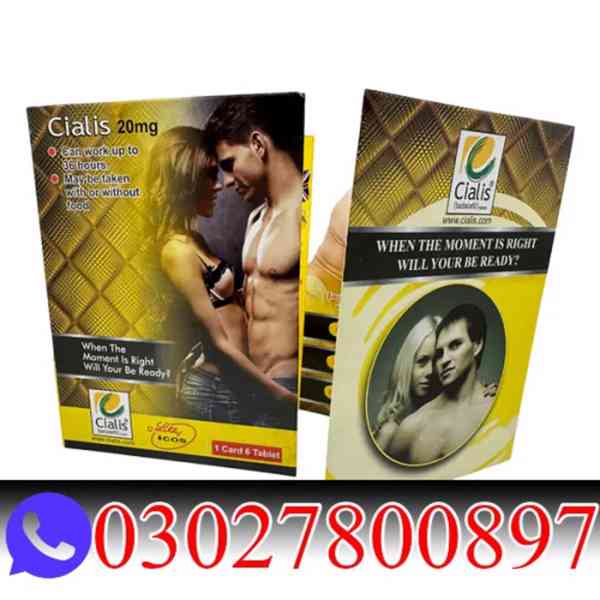 Cialis Pack of 6 Tablets In Lahore " 0302'7800897 " Cod