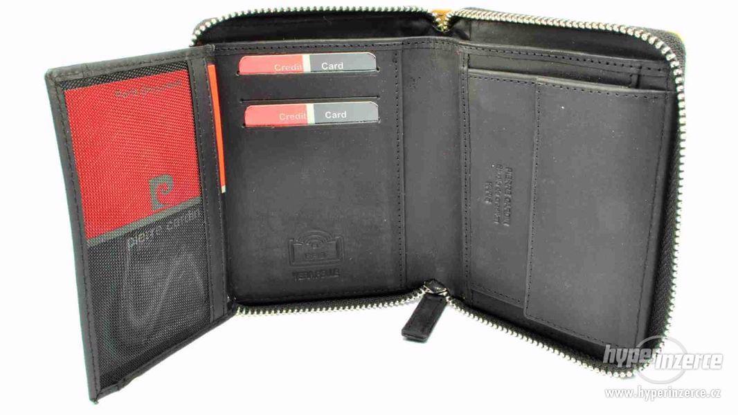Černá pánská peněženka na zip - foto 4