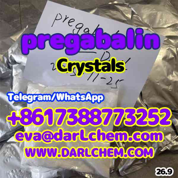 High Purity pregabalin crystals powder 148553-50-8 Salt  - foto 3