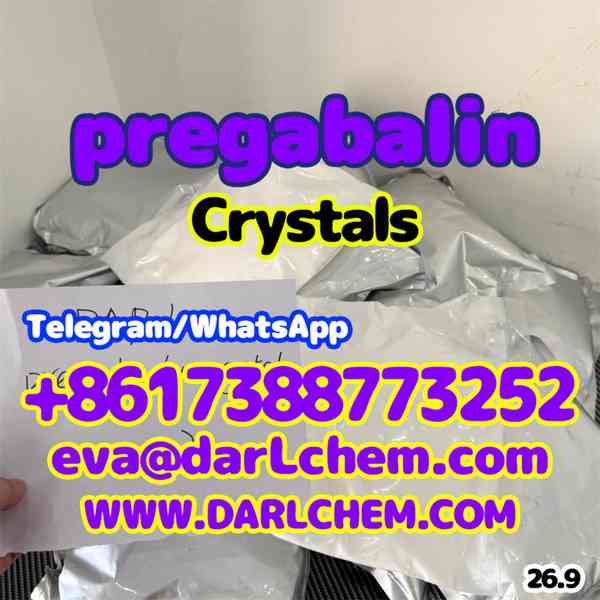 High Purity pregabalin crystals powder 148553-50-8 Salt  - foto 4