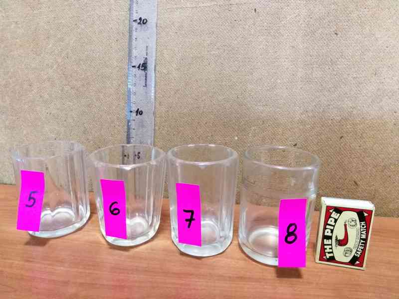 PRODÁM JEDNOTLIVÉ STARÉ SKLENIČKY  - foto 2