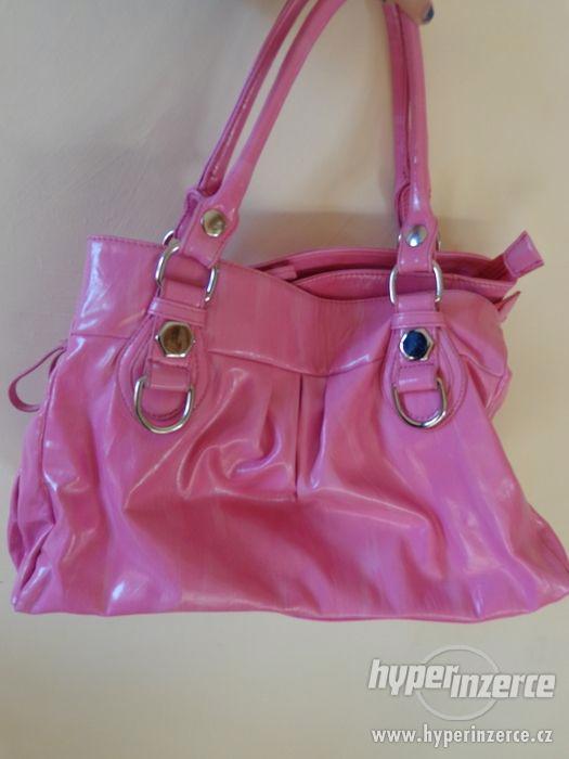 růžová kabelka - foto 1