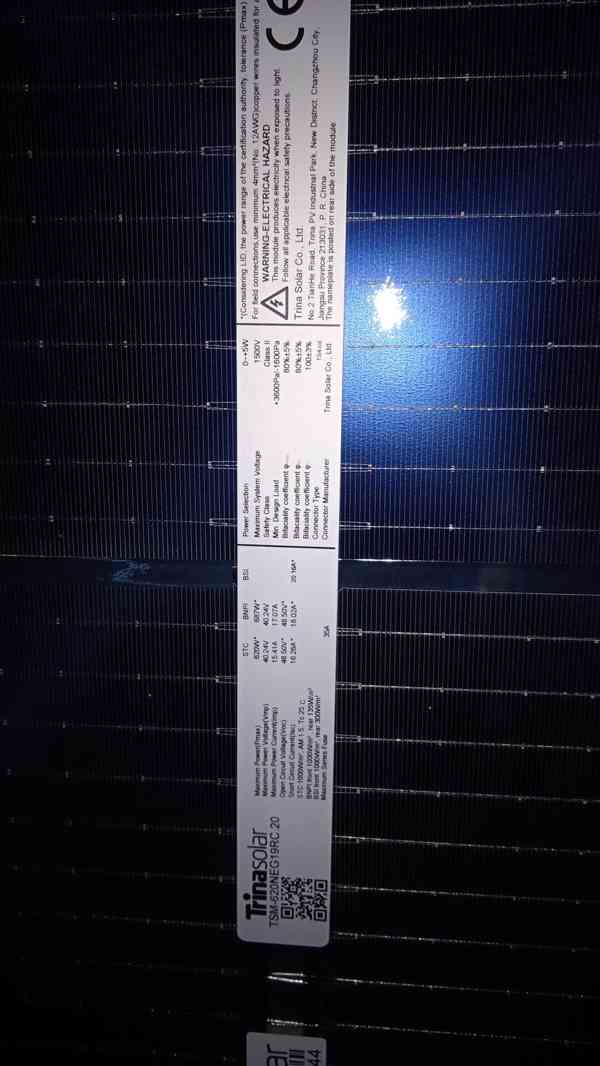 Solární panel - foto 2