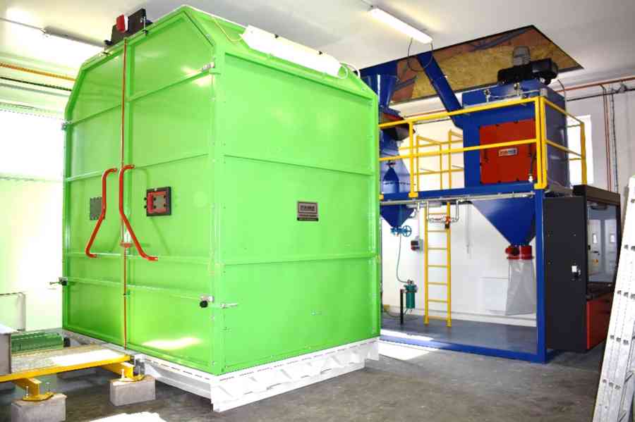 Použitý tryskací box STAUBER DSM 202, r. v. 2020 - foto 1