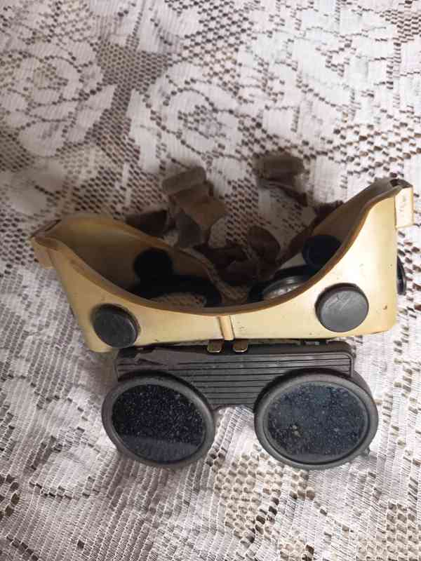 Prodám starožitné svářečské brýle - foto 3