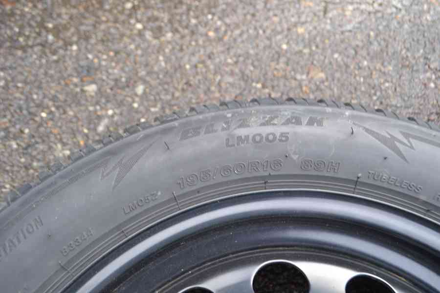 NOVÁ zimní sada Š.Kamiq/Scala+ 195/60R16 Bridgestone. - foto 8