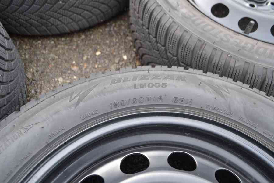 NOVÁ zimní sada Š.Kamiq/Scala+ 195/60R16 Bridgestone. - foto 6