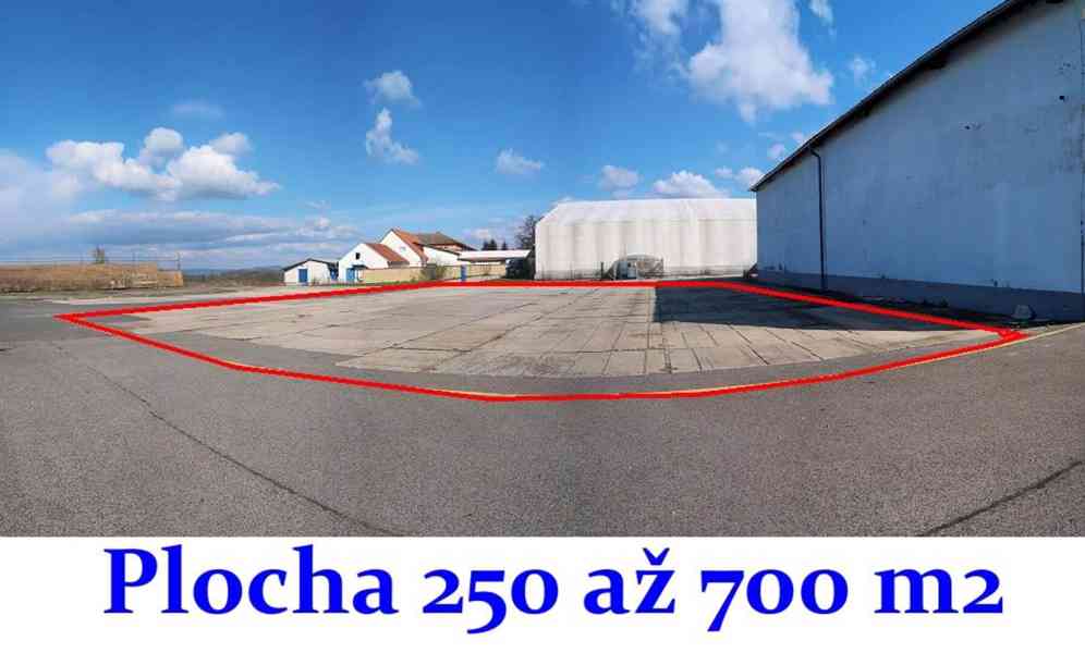 Nájem venkovních ploch 250 m2 - 4000 m2, Hostomice (BE) - foto 3