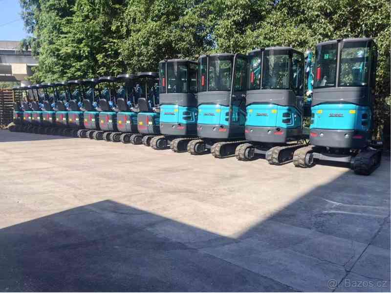 bagr, minibagr, motor Kubota, Schmidt AR 200 - foto 2