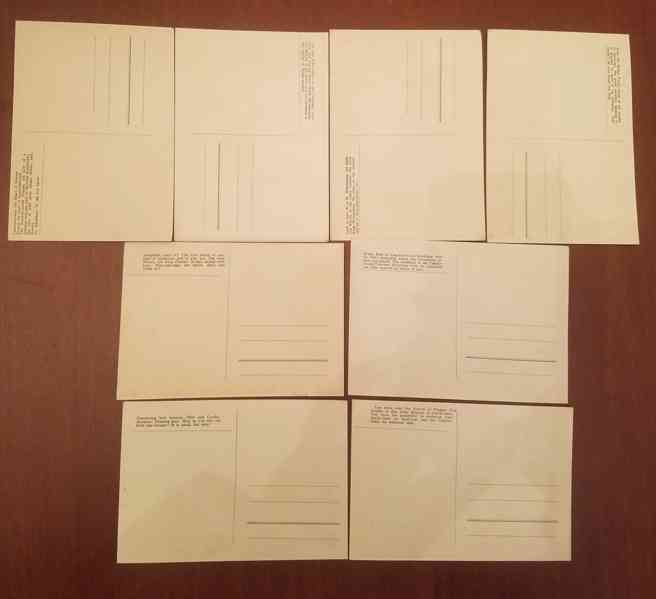 Pohlednice z roku 1945 - Osvobození Prahy americkou armádou - foto 2