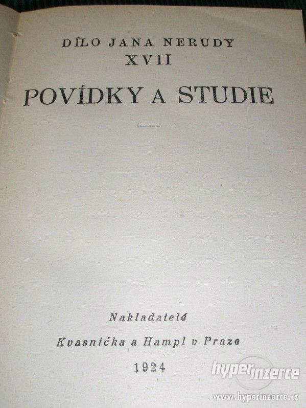 Dílo Jana Nerudy XVII – Povídky a studie, vydáno 1924, - foto 2